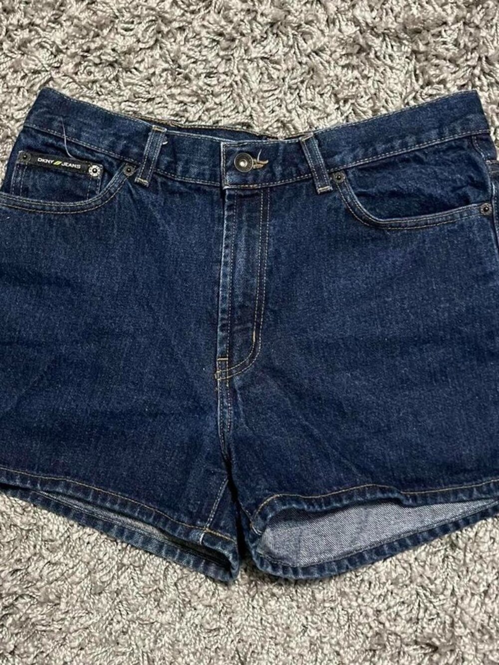 Vintage DKNY Denim Shorts Size 8